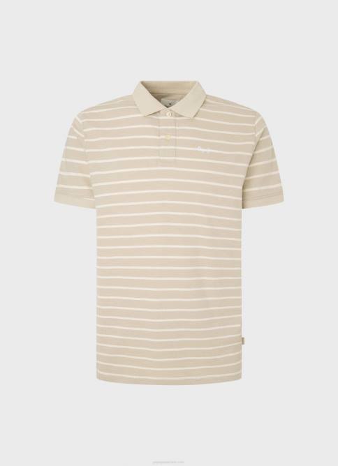 malta playera tipo polo con estampado de rayas Pepe Jeans 06X41093 hombres - Imagen 5
