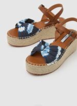 mar profundo sandalias Witney con cuña teñida Pepe Jeans 06X4644 mujer - Imagen 3