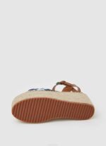 mar profundo sandalias Witney con cuña teñida Pepe Jeans 06X4644 mujer - Imagen 5