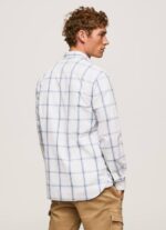 Marfil camisa lorian slim fit de popelina Pepe Jeans 06X41029 hombres - Imagen 4