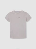 Marfil playera con logo estampado Pepe Jeans 06X41626 chico