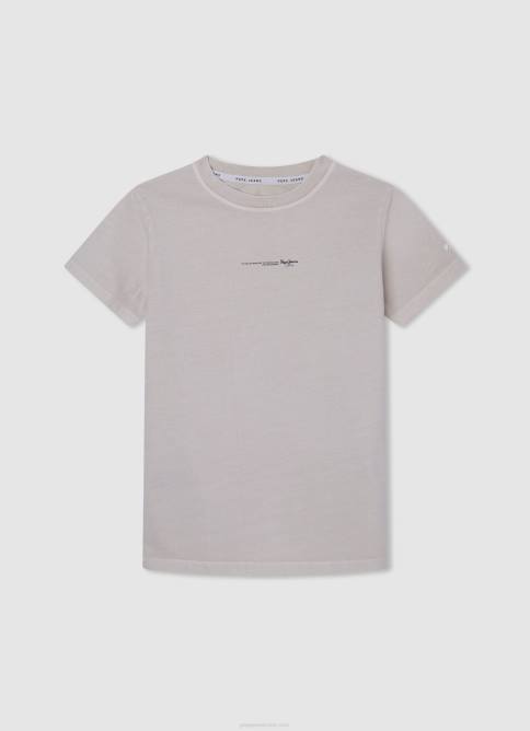 marfil_playera_con_logo_estampado_pepe_jeans_06x41626_chico.jpg Marfil playera con logo estampado Pepe Jeans 06X41626 chico - Imagen 1