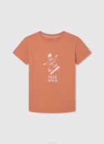 Marfil playera con logo y efecto desgastado Pepe Jeans 06X41615 chico - Imagen 4