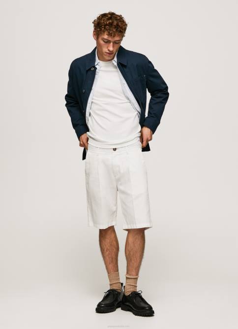 marfil_shorts_chinos_arkin_con_pliegues_pepe_jeans_06x41128_hombres.jpg Marfil shorts chinos arkin con pliegues Pepe Jeans 06X41128 hombres - Imagen 1
