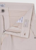 Marfil shorts chinos de corte regular Pepe Jeans 06X41697 chico - Imagen 3