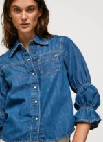 mezclilla camisa de mezclilla regular fit Pepe Jeans 06X496 mujer - Imagen 3