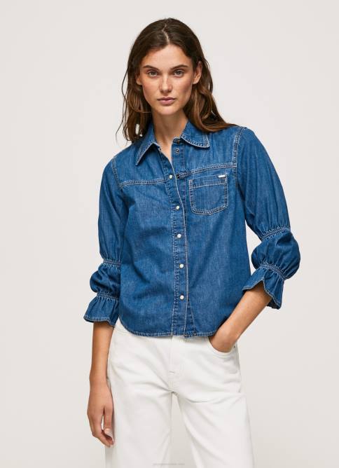 mezclilla_camisa_de_mezclilla_regular_fit_pepe_jeans_06x496_mujer.jpg mezclilla camisa de mezclilla regular fit Pepe Jeans 06X496 mujer - Imagen 1