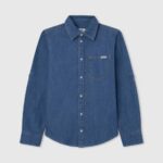 mezclilla camisa de mezclilla regular fit portez Pepe Jeans 06X41660 chico
