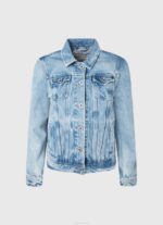 mezclilla chamarra de mezclilla ajustada Pepe Jeans 06X4102 mujer - Imagen 5