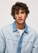 mezclilla chamarra de mezclilla al revés Pepe Jeans 06X4848 hombres - Imagen 4