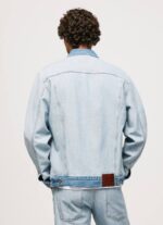 mezclilla chamarra de mezclilla al revés Pepe Jeans 06X4848 hombres - Imagen 5