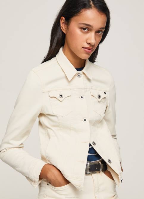 mezclilla chamarra de mezclilla de segunda mano Pepe Jeans 06X4104 mujer - Imagen 1