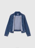 mezclilla chamarra de mezclilla New Berry de ajuste regular Pepe Jeans 06X41358 chica - Imagen 3