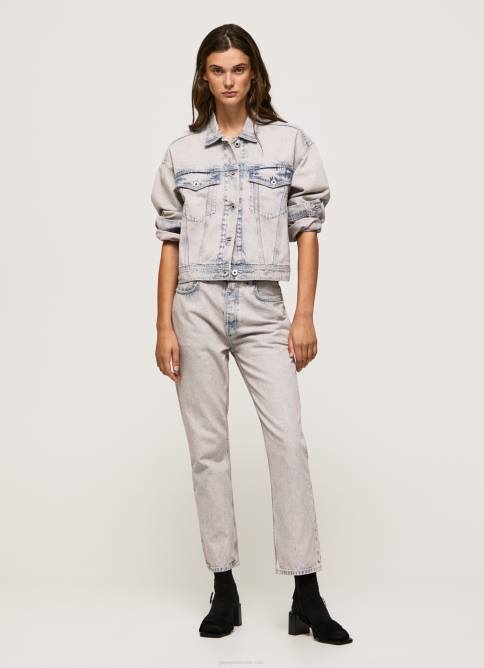 mezclilla chamarra de mezclilla oversize Pepe Jeans 06X4125 mujer - Imagen 2