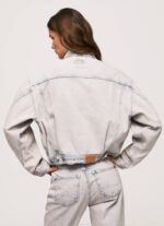 mezclilla chamarra de mezclilla oversize Pepe Jeans 06X4125 mujer - Imagen 5