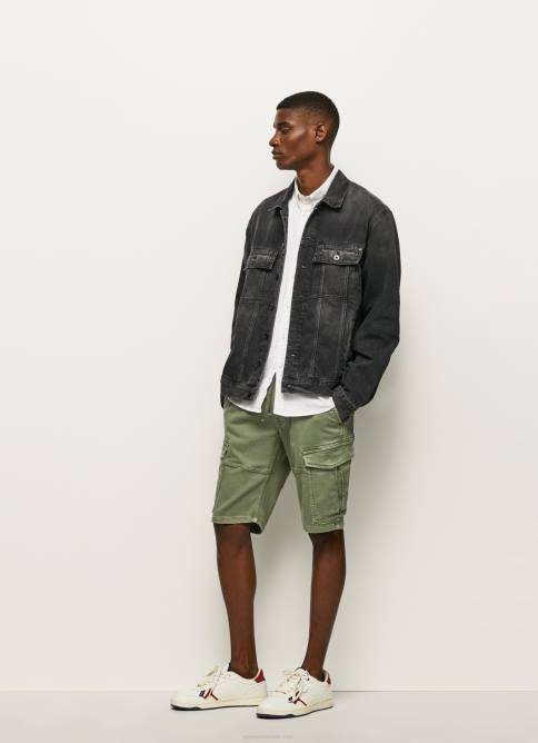mezclilla chamarra de mezclilla oversize Pepe Jeans 06X4833 hombres - Imagen 3