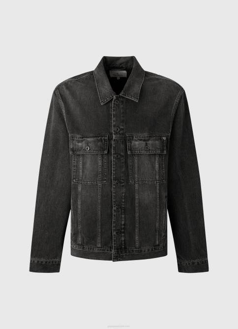 mezclilla chamarra de mezclilla oversize Pepe Jeans 06X4833 hombres - Imagen 5