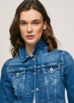 mezclilla chamarra de mezclilla regular fit Pepe Jeans 06X4138 mujer - Imagen 2