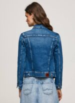 mezclilla chamarra de mezclilla regular fit Pepe Jeans 06X4138 mujer - Imagen 3