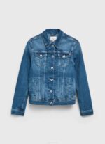 mezclilla chamarra de mezclilla regular fit Pepe Jeans 06X4138 mujer - Imagen 5