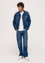 mezclilla chamarra de mezclilla regular fit Pepe Jeans 06X4823 hombres - Imagen 2