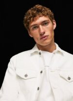 mezclilla chamarra de mezclilla regular fit Pepe Jeans 06X4847 hombres - Imagen 2