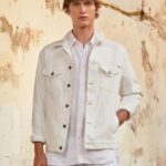 mezclilla chamarra de mezclilla regular fit Pepe Jeans 06X4847 hombres