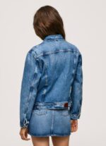 mezclilla chamarra de mezclilla regular fit Pepe Jeans 06X497 mujer - Imagen 4