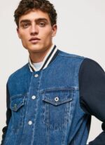 mezclilla chaqueta de tejido combinado Pepe Jeans 06X4846 hombres - Imagen 5