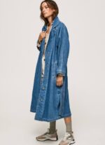 mezclilla gabardina de mezclilla oversize Pepe Jeans 06X4108 mujer