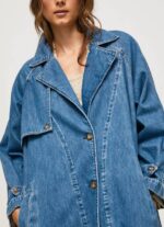 mezclilla gabardina de mezclilla oversize Pepe Jeans 06X4108 mujer - Imagen 3