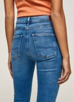 mezclilla jeans ajustados con cintura alta Pepe Jeans 06X458 mujer - Imagen 5
