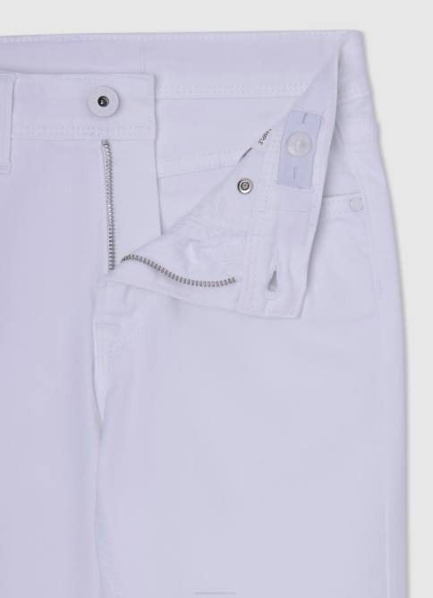 mezclilla jeans ajustados con tiro alto y tiro alto de Pixlette Pepe Jeans 06X41371 chica - Imagen 3