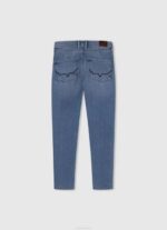 mezclilla jeans ajustados de talle bajo Pepe Jeans 06X41579 chico - Imagen 2