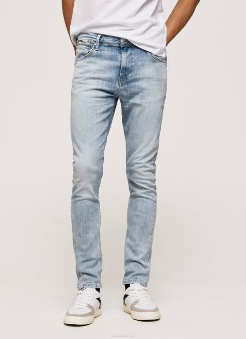 mezclilla jeans ajustados de tiro medio Mason Pepe Jeans 06X4792 hombres - Imagen 2
