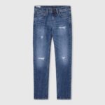 mezclilla jeans ajustados de tiro medio Pepe Jeans 06X41578 chico