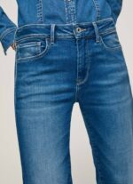 mezclilla jeans aubrey slim de tiro medio Pepe Jeans 06X468 mujer - Imagen 3