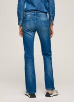 mezclilla jeans aubrey slim de tiro medio Pepe Jeans 06X468 mujer - Imagen 4