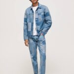 mezclilla jeans callen de tiro medio Pepe Jeans 06X4816 hombres