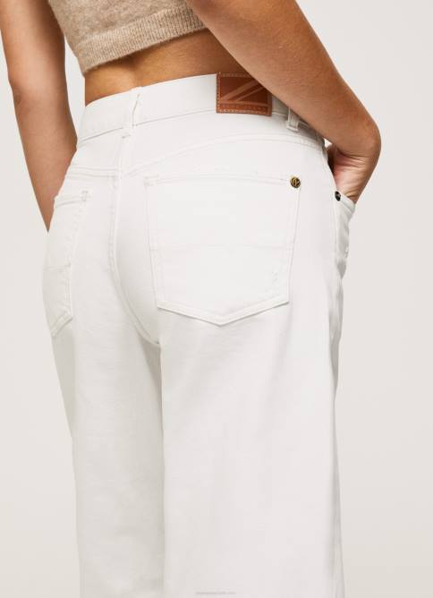 mezclilla jeans color avellana de talle alto Pepe Jeans 06X42 mujer - Imagen 4