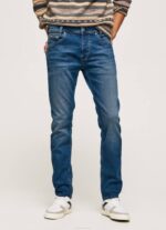 mezclilla jeans con tiro medio y corte estándar Pepe Jeans 06X4801 hombres - Imagen 2