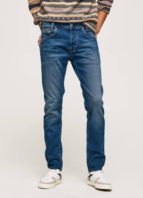 mezclilla jeans con tiro medio y corte estándar Pepe Jeans 06X4801 hombres - Imagen 2