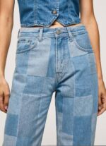 mezclilla jeans dover de talle alto Pepe Jeans 06X488 mujer - Imagen 3