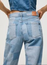 mezclilla jeans dover de talle alto Pepe Jeans 06X488 mujer - Imagen 5