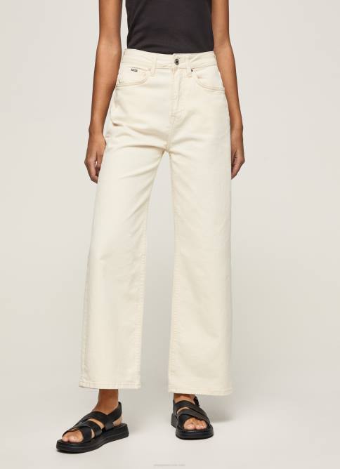 mezclilla jeans lexa sky con cintura alta Pepe Jeans 06X494 mujer - Imagen 2