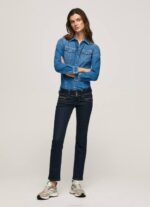 mezclilla jeans rectos con cintura baja de venus Pepe Jeans 06X437 mujer