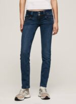 mezclilla jeans rectos con cintura baja de venus Pepe Jeans 06X43 mujer - Imagen 2