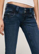 mezclilla jeans rectos con cintura baja de venus Pepe Jeans 06X43 mujer - Imagen 3