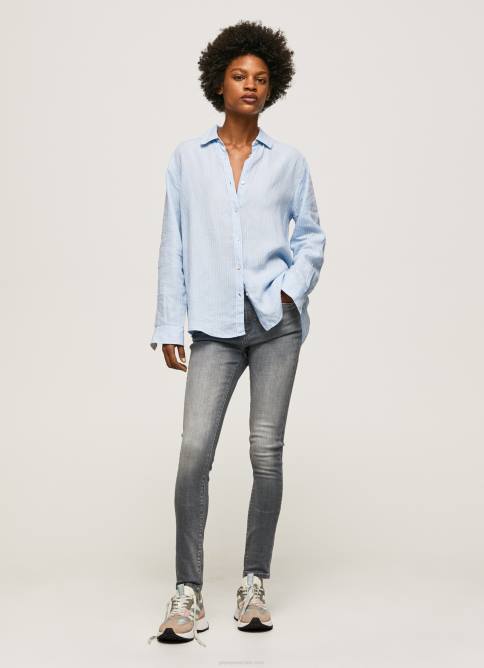 mezclilla_jeans_regent_de_talle_alto_pepe_jeans_06x447_mujer.jpg mezclilla jeans regent de talle alto Pepe Jeans 06X447 mujer - Imagen 1