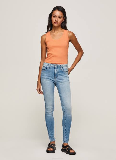 mezclilla_jeans_regent_de_talle_alto_pepe_jeans_06x452_mujer.jpg mezclilla jeans regent de talle alto Pepe Jeans 06X452 mujer - Imagen 1